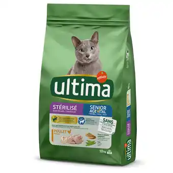 Zooplus 8,5 kg +1,5 kg gratis! Ultima droogvoer voor katten 10 kg aanbieding