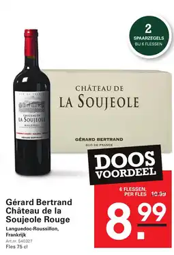 Sligro Gérard Bertrand Château de la Soujeole Rouge aanbieding