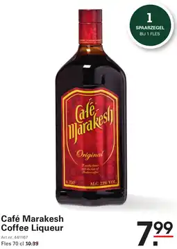 Sligro Café Marakesh Coffee Liqueur aanbieding