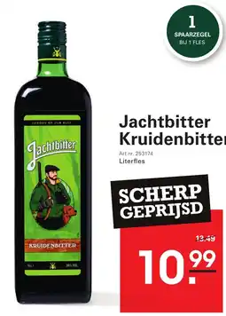 Sligro Jachtbitter Kruidenbitter aanbieding
