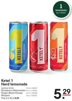 Sligro Ketel 1 Hard lemonade aanbieding