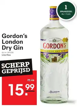 Sligro Gordon's London Dry Gin aanbieding