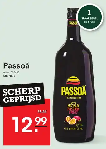 Sligro Passoã aanbieding