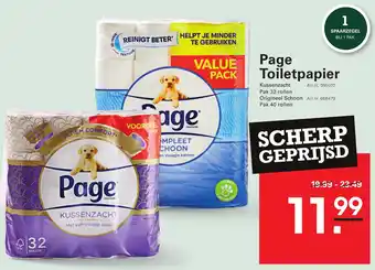 Sligro Page Toiletpapier aanbieding