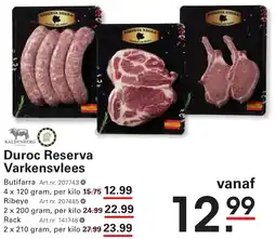 Sligro Duroc Reserva Varkensvlees aanbieding