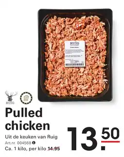 Sligro Pulled chicken aanbieding