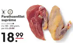 Sligro Parelhoenfilet suprême aanbieding