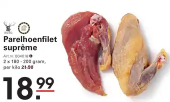 Sligro Parelhoenfilet suprême aanbieding