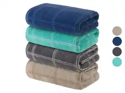 Lidl LIVARNO home 2 handdoeken 50 x 100 cm aanbieding