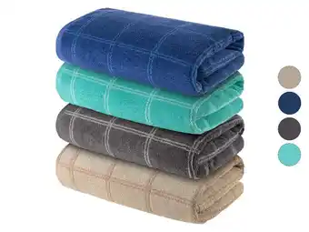 Lidl LIVARNO home Douchehanddoek 70 x 140 cm aanbieding
