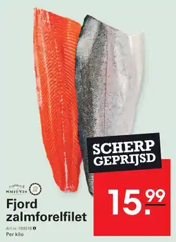 Sligro Fjord zalmforelfilet aanbieding