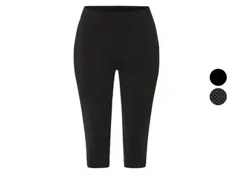 Lidl esmara Dames capri-legging - plus size aanbieding