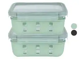 Lidl LIVARNO home Glazen lunchboxenset aanbieding