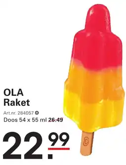 Sligro OLA Raket aanbieding