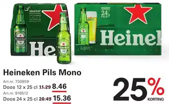 Sligro Heineken Pils Mono aanbieding
