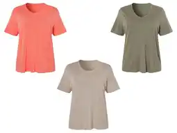 Lidl esmara Linnen dames T-shirt - Plus size aanbieding