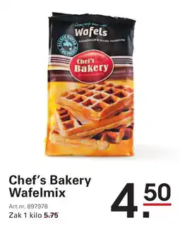 Sligro Chef's Bakery Wafelmix aanbieding