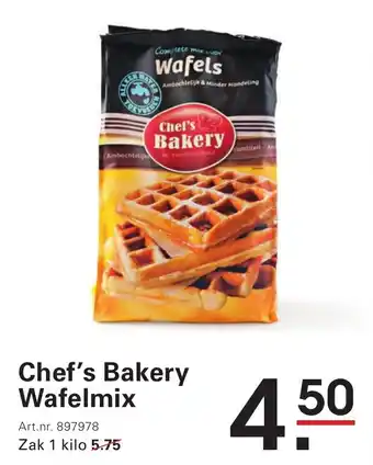 Sligro Chef's Bakery Wafelmix aanbieding
