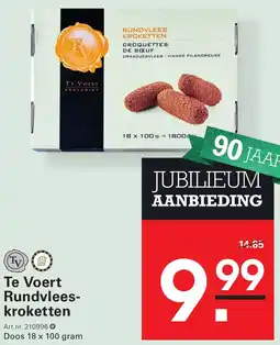 Sligro Te Voert Rundvlees Kroketten aanbieding