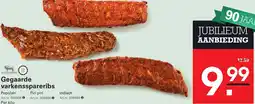 Sligro Gegaarde varkensspareribs aanbieding