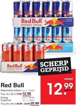 Sligro Red Bull aanbieding