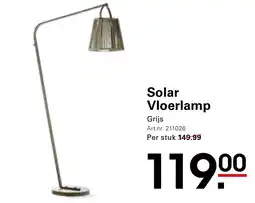 Sligro Solar Vloerlamp aanbieding