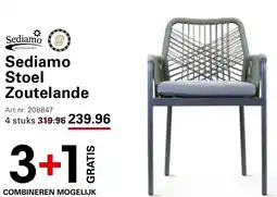 Sligro Sediamo Stoel Zoutelande aanbieding