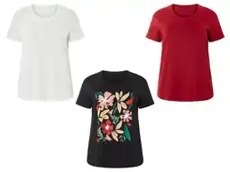 Lidl esmara Dames T-shirt - plus size aanbieding