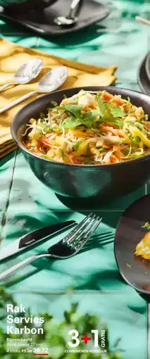 Sligro Rak Servies Karbon aanbieding