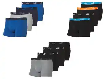 Lidl Puma 4 heren boxers aanbieding