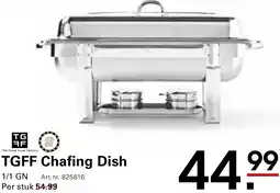 Sligro TGFF Chafing Dish aanbieding