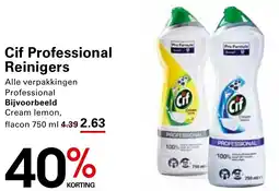 Sligro Cif Professional Reinigers aanbieding