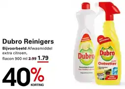 Sligro Dubro Reinigers aanbieding