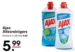Sligro Ajax Allesreinigers aanbieding