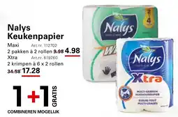Sligro Nalys Keukenpapier aanbieding
