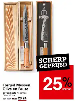 Sligro Forged Messen Olive en Brute aanbieding