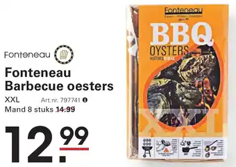 Sligro Fonteneau Barbecue oesters aanbieding
