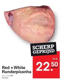 Sligro Red + White Runderpicanha aanbieding