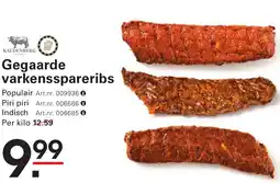 Sligro Gegaarde varkensspareribs aanbieding