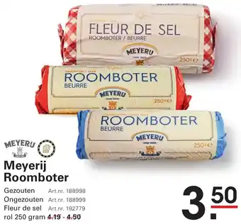 Sligro Meyerij Roomboter aanbieding