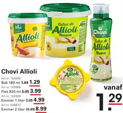 Sligro Chovi Allioli aanbieding