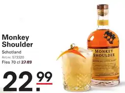 Sligro Monkey Shoulder aanbieding