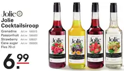 Sligro Jolie Cocktailsiroop aanbieding