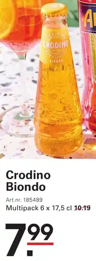 Sligro Crodino Biondo aanbieding