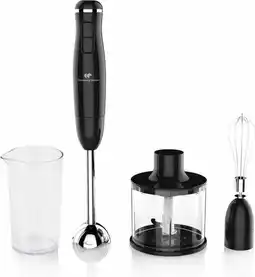 Bol.com CONTINENTAL EDISON CEHB01 Blender plonger - zwart aanbieding