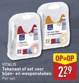 ALDI VITALIS Tekenset of set voor bijen en wespensteken aanbieding