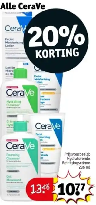 Kruidvat Alle CeraVe aanbieding