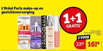 Kruidvat L'Oréal Paris make-up en gezichtsverzorging aanbieding