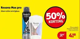 Kruidvat Rexona Max pro aanbieding