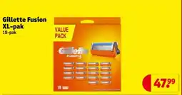 Kruidvat Gillette Fusion XL-pak aanbieding